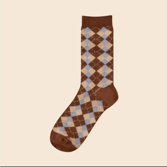 Women’s Patterned Tube Socks 5 Pairs - Picture 8 of 10